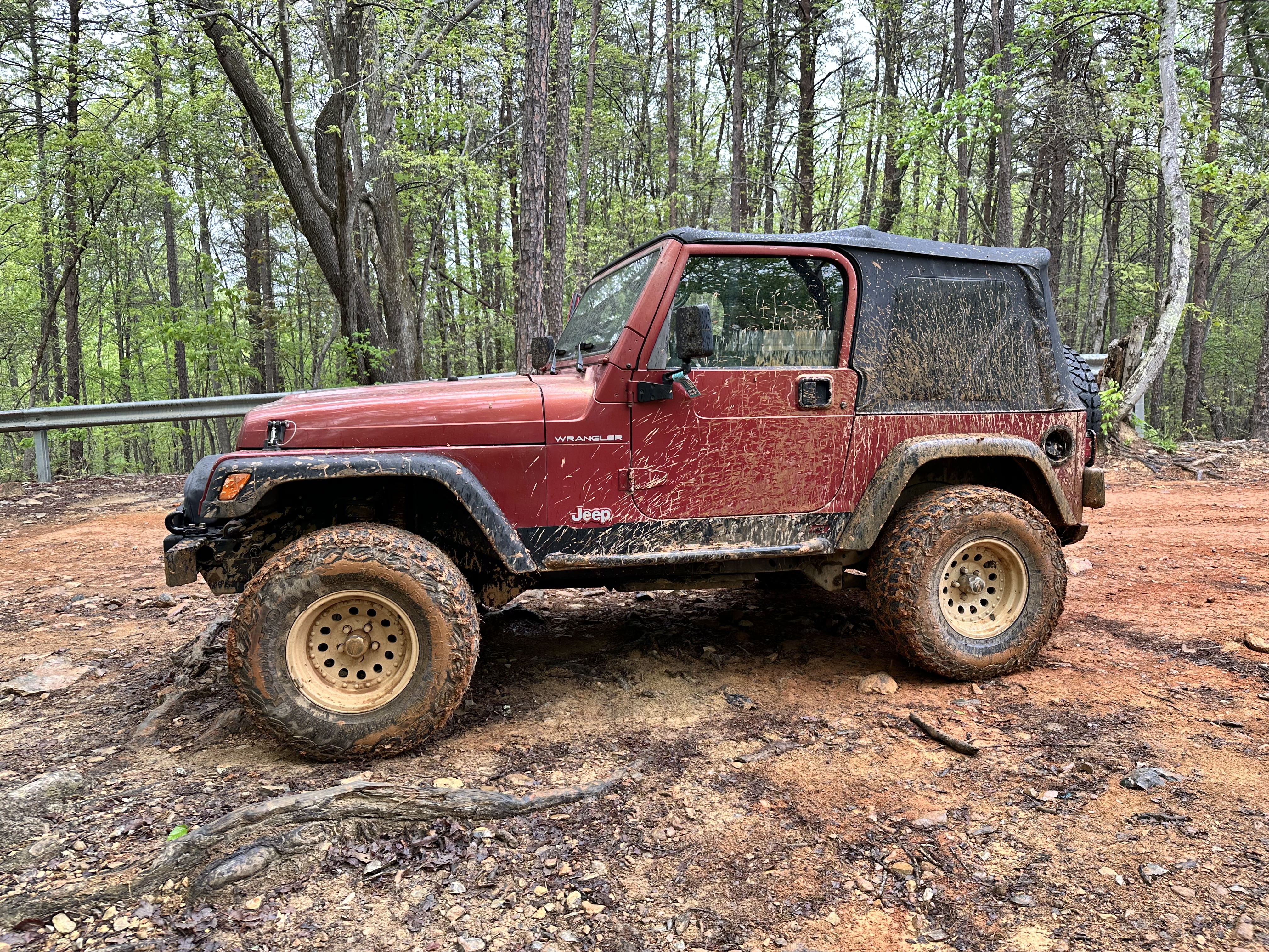 Afternoon trail rest stop