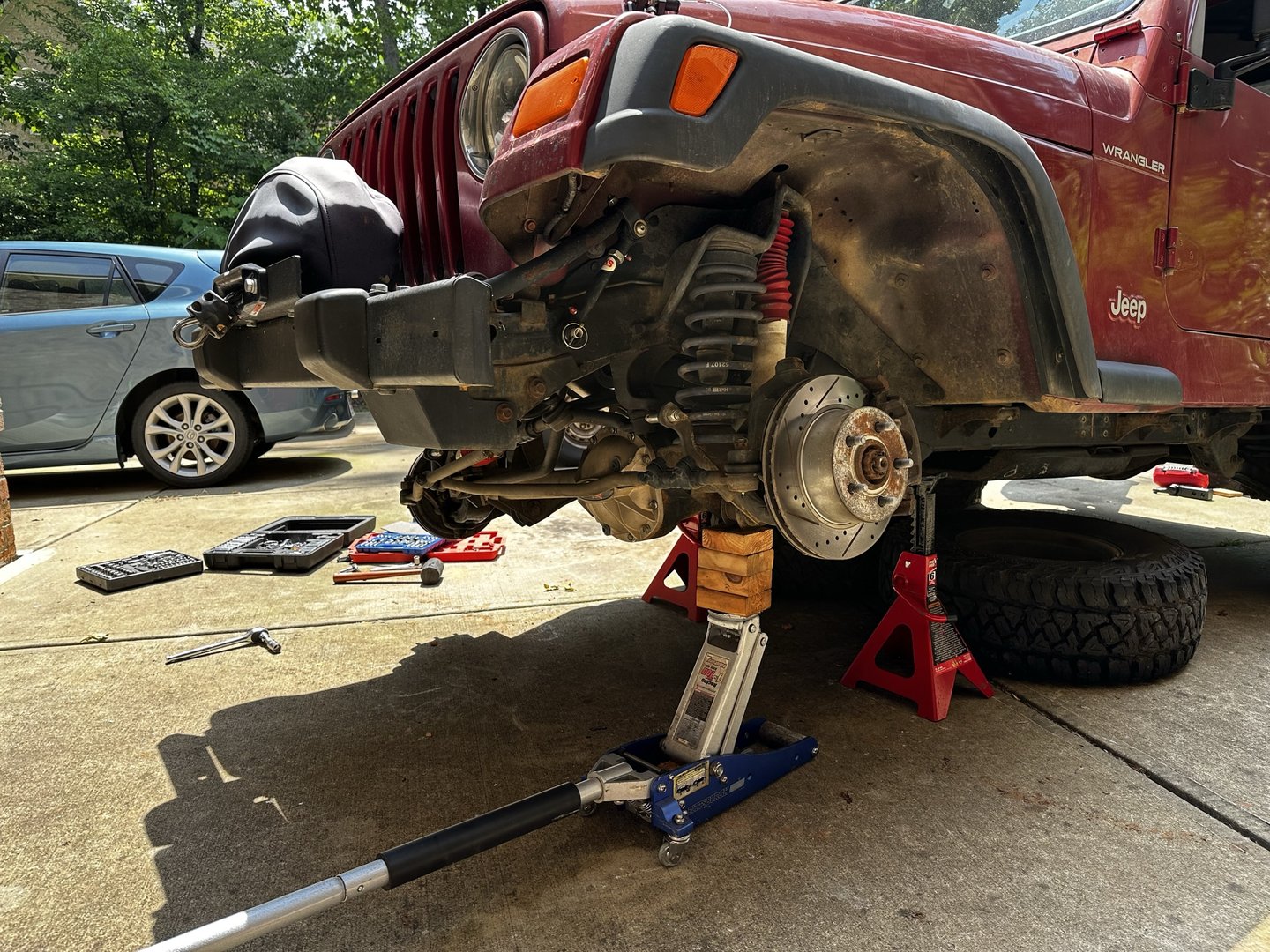 Mechanical work and vehicle maintenance
